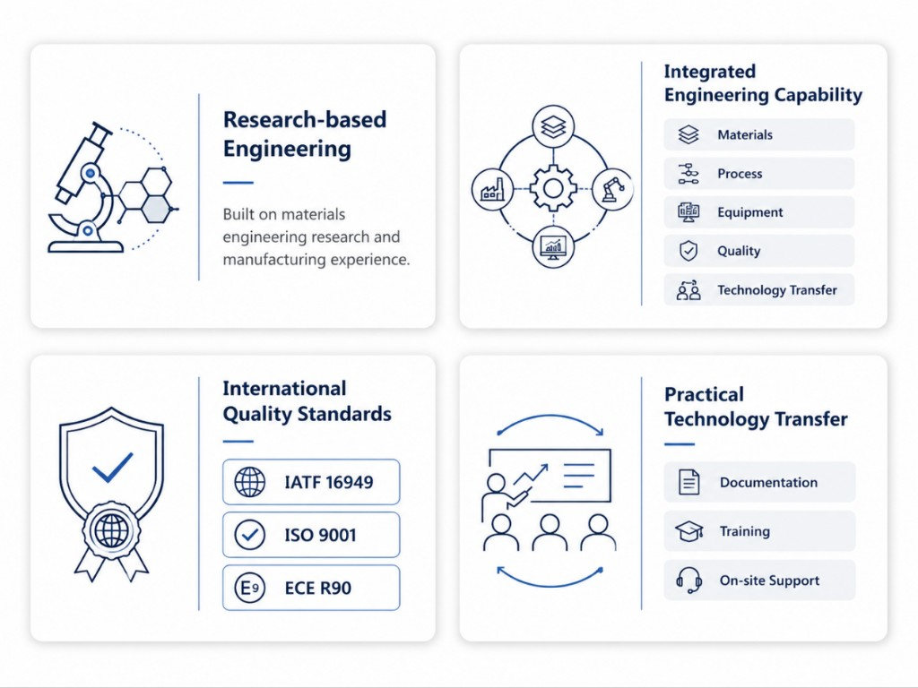 Why Dragonex — research-based engineering, integrated capability, quality standards, and technology transfer